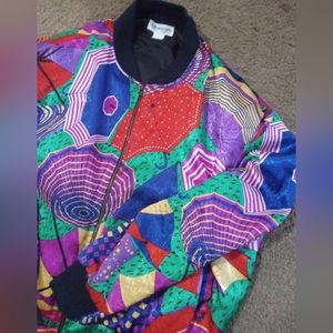 Vintage Silkworm's Bomber Jacket L